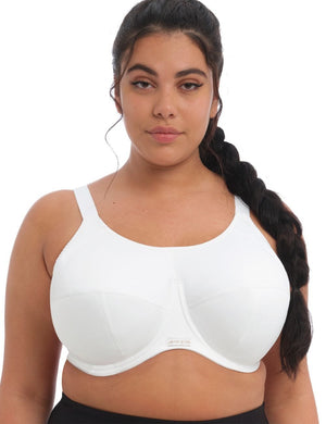 Elomi Sport - Bra - Underwired Elomi Energise Multiway Sports Bra White