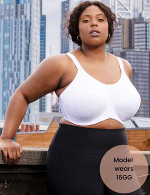 Elomi Sport - Bra - Underwired Elomi Energise Multiway Sports Bra White