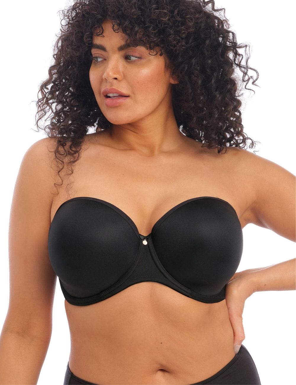 Elomi Strapless Elomi Smooth Moulded Strapless Bra Black