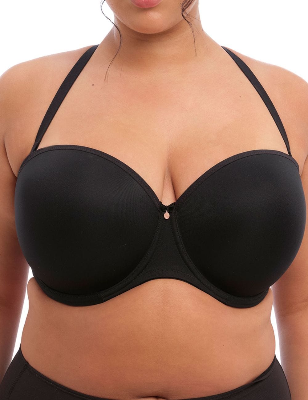 Elomi Strapless Elomi Smooth Moulded Strapless Bra Black