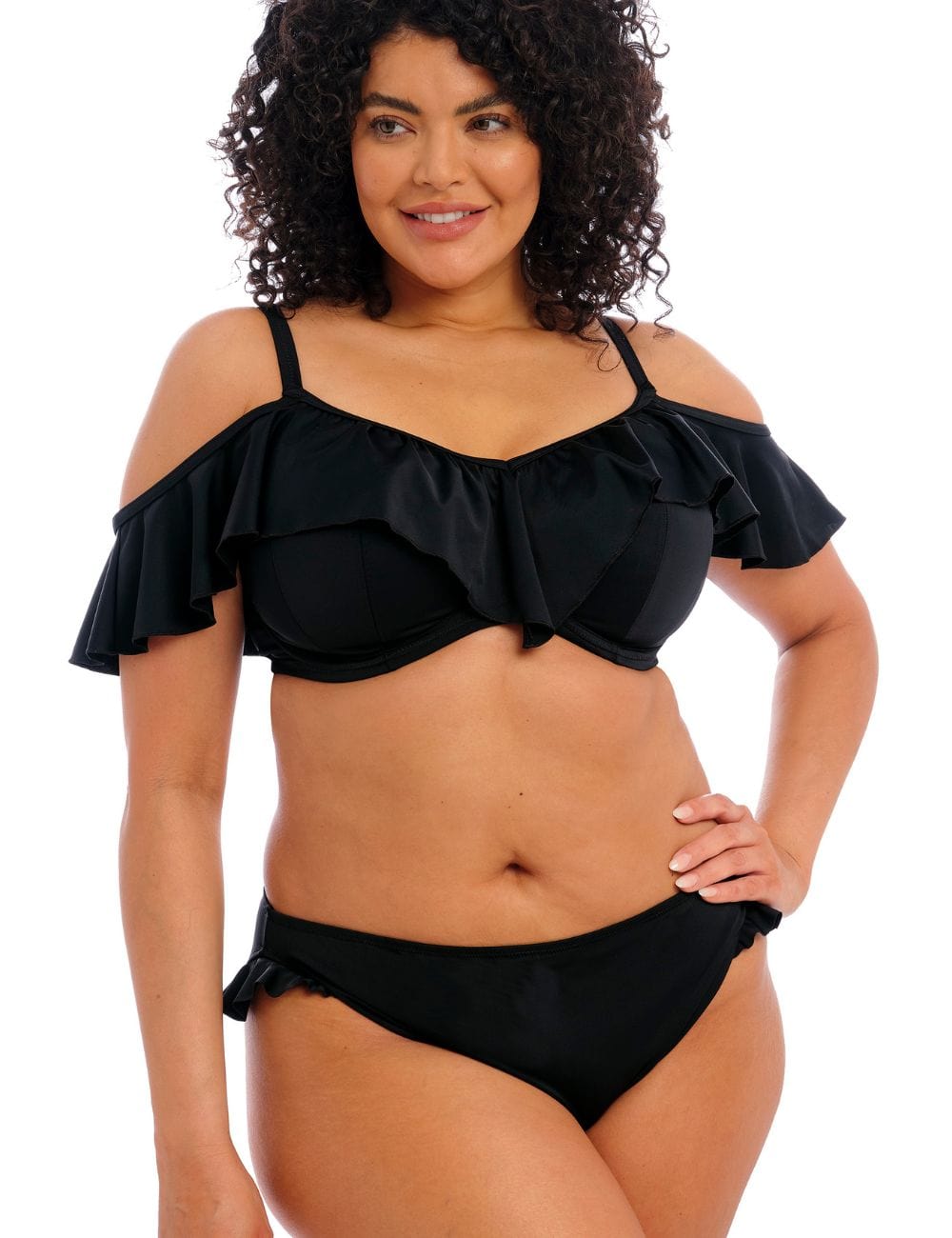 Elomi Swimwear - Bikini Top Elomi Plain Sailing UW Bikini Top Black