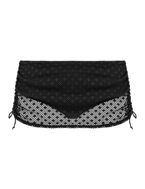 Elomi Swimwear - Bottom Elomi Bazaruto Adjustable Skirted Bikini Brief Black