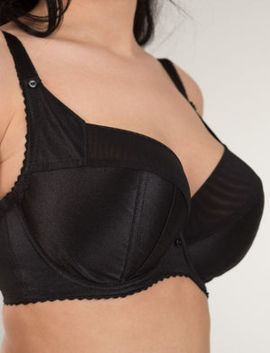 Ewa Michalak Bra - Basics Ewa Michalak Czarny Gladzioch SF Bra Black