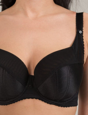 Ewa Michalak Bra - Basics Ewa Michalak Czarny Gladzioch SF Bra Black