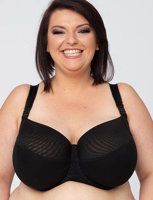 Ewa Michalak Bra - Basics Ewa Michalak Czarny Mat FB Bra Black