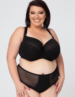 Ewa Michalak Bra - Basics Ewa Michalak Czarny Mat FB Bra Black