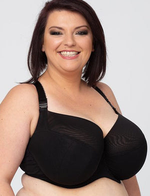 Ewa Michalak Bra - Basics Ewa Michalak Czarny Mat FB Bra Black