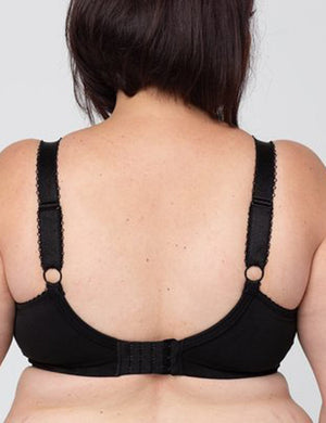 Ewa Michalak Lingerie - Non-Moulded Ewa Michalak Czarny Mat FB Bra Black