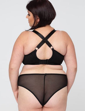 Ewa Michalak Lingerie - Non-Moulded Ewa Michalak Czarny Mat FB Bra Black