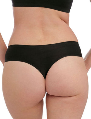 Fantasie Clothing - Basics - Bottom Fantasie Smoothease Invisible Stretch Thong Black