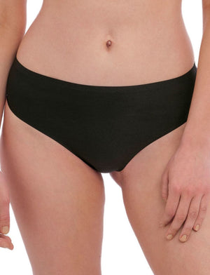 Fantasie Clothing - Basics - Bottom Fantasie Smoothease Invisible Stretch Thong Black