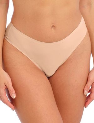 Fantasie Clothing - Basics - Bottom Fantasie Smoothease Invisible Stretch Thong Natural Beige