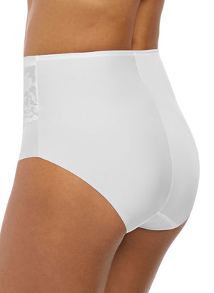 Fantasie Lingerie - Bottom - Full Brief Fantasie Illusion High Waist Brief White