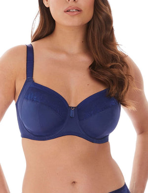 Fantasie Lingerie - Non-Moulded Fantasie Illusion Side Support Bra Navy