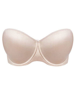 Fantasie Lingerie - Strapless Fantasie Aura Moulded Strapless Bra Natural Beige