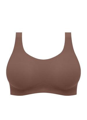 Fantasie Lingerie - Wirefree Fantasie Smoothease Non Wired Bralette Coffee Roast