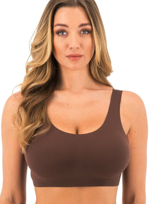 Fantasie Lingerie - Wirefree Fantasie Smoothease Non Wired Bralette Coffee Roast