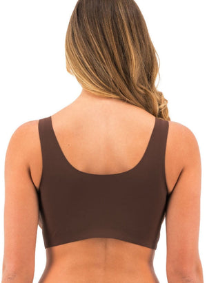 Fantasie Lingerie - Wirefree Fantasie Smoothease Non Wired Bralette Coffee Roast