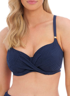 Fantasie Swimwear - Bikini Top Fantasie Ottawa UW Wrap Front Full Cup Bikini Top Ink