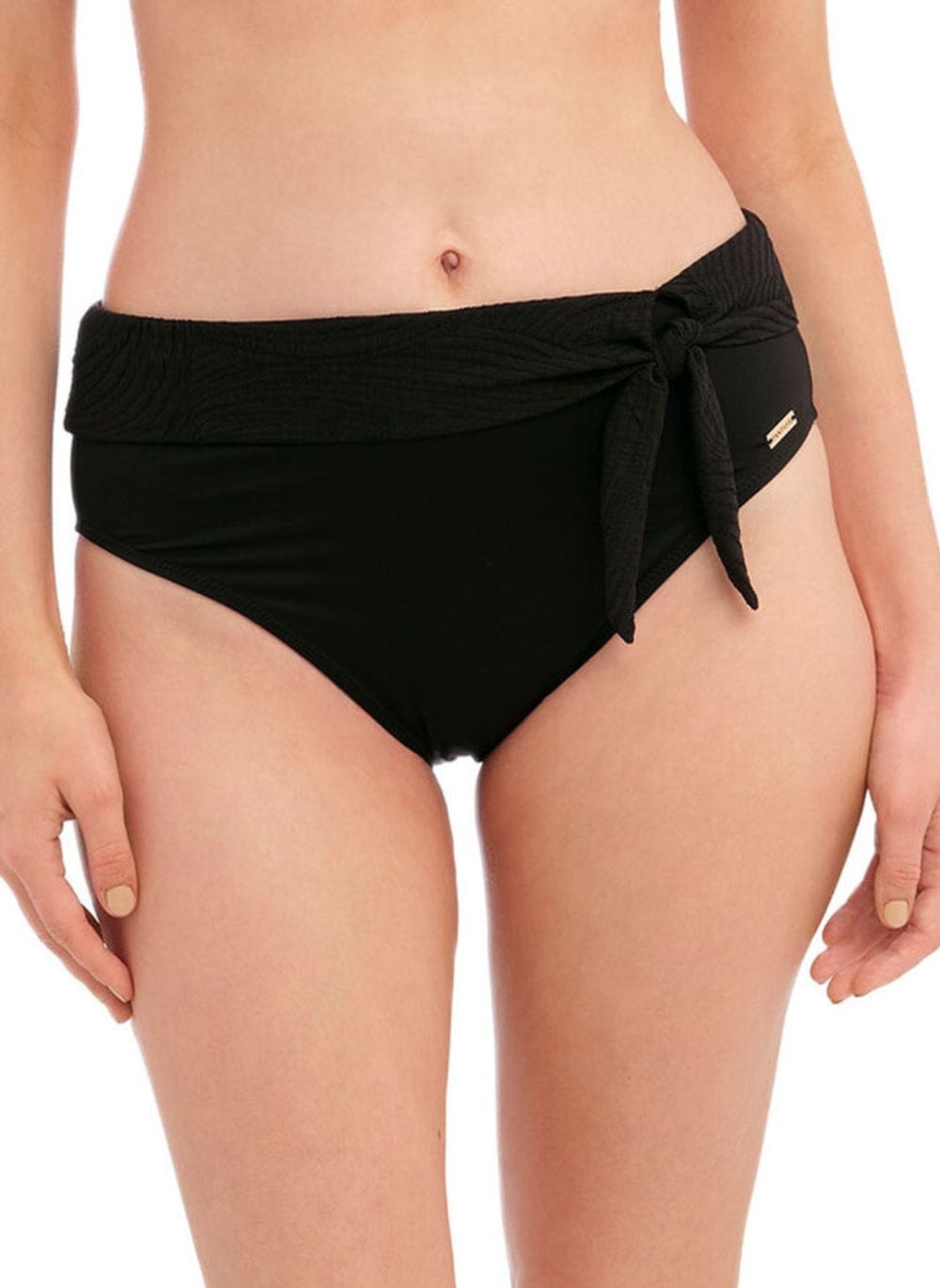 Fantasie Swimwear - Bottom Fantasie Ottawa High Waist Bikini Brief Black