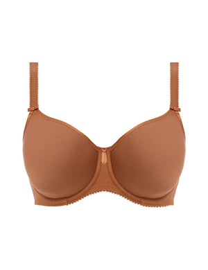 Fantasie T-Shirt Bra - Moulded Fantasie Rebecca Essentials Moulded Spacer Bra Cinnamon
