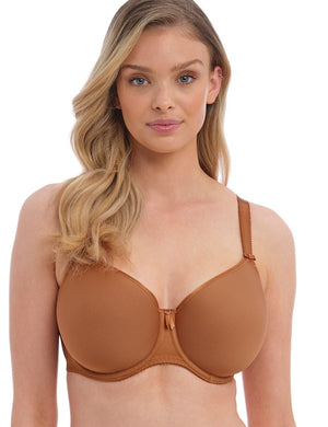 Fantasie T-Shirt Bra - Moulded Fantasie Rebecca Essentials Moulded Spacer Bra Cinnamon