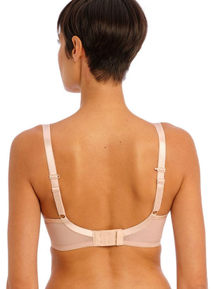 Freya Lingerie - Moulded - Seamless Freya Tailored UW Moulded Plunge T-Shirt Bra Natural Beige