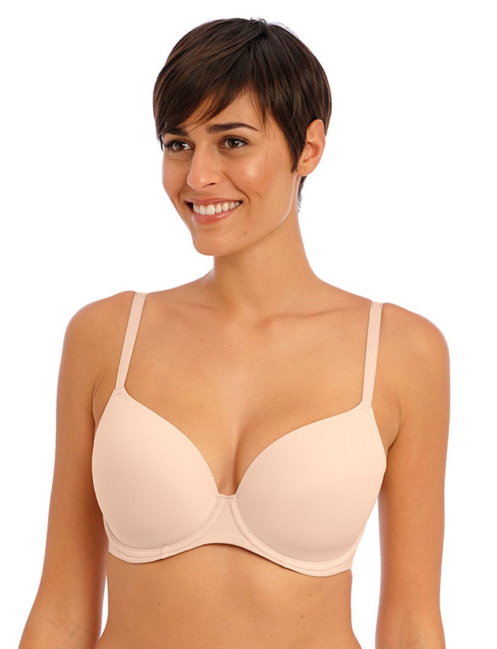 Freya Lingerie - Moulded - Seamless Freya Undetected UW Moulded T-Shirt Bra Natural Beige