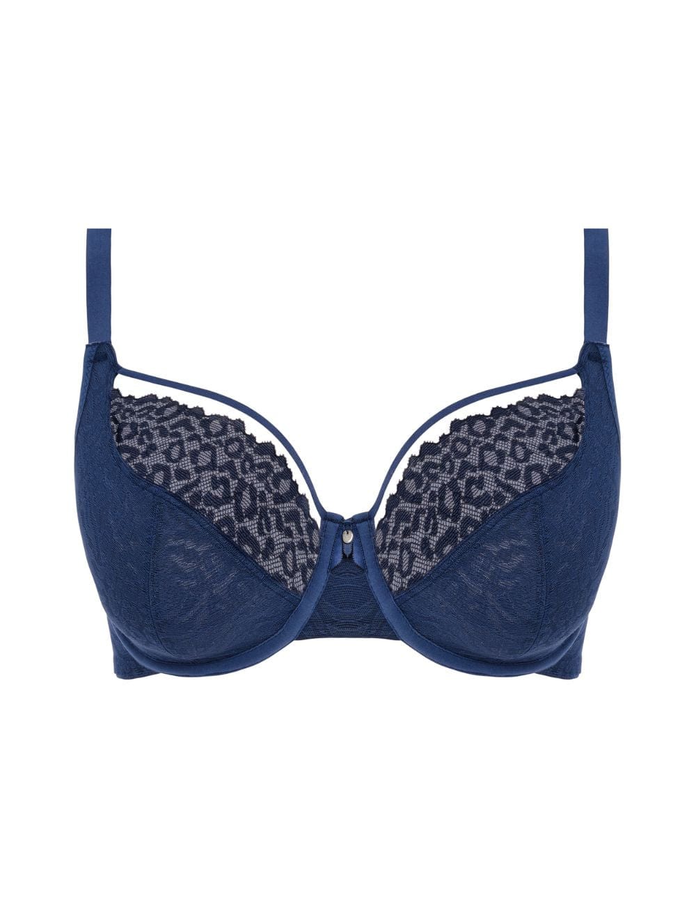 Freya Lingerie - Non-Moulded Freya Catwalk UW Plunge Bra Midnight