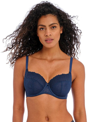 Freya Lingerie - Non-Moulded Freya Catwalk UW Side Support Bra Midnight