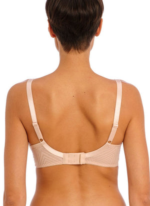 Freya Lingerie - Non-Moulded Freya Tailored UW High Apex Plunge Bra Natural Beige