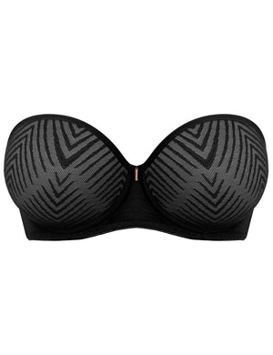 Freya Strapless Freya Tailored UW Moulded Strapless Bra Black