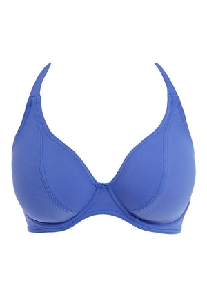 Freya Swimwear - Bikini Top Freya Jewel Cove UW Halter Bikini Top Plain Azure