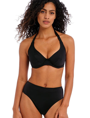 Freya Swimwear - Bikini Top Freya Jewel Cove UW Halter Bikini Top Plain Black