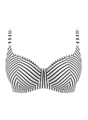 Freya Swimwear - Bikini Top Freya Jewel Cove UW Sweetheart Bikini Top Stripe Black