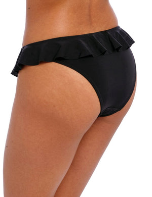 Freya Swimwear - Brief Freya Jewel Cove Italini With Frill Plain Black