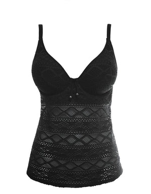 Freya Swimwear - Tankini Freya Sundance Padded Tankini Black