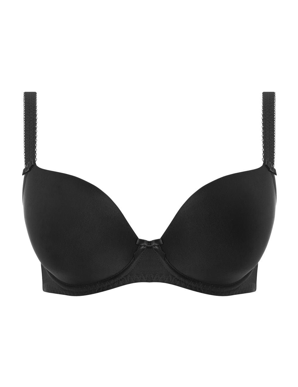 Freya T-Shirt Bra - Moulded Freya Deco Plunge Bra Black