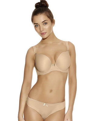 Freya T-Shirt Bra - Moulded Freya Deco Plunge Bra Nude