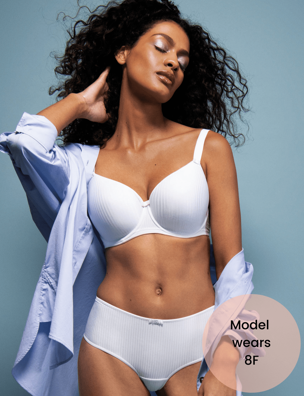 Freya T-Shirt Bra - Moulded Freya Idol Moulded Balcony T-Shirt Bra White