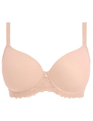 Freya T-Shirt Bra - Moulded Freya Offbeat UW Moulded Demi T-Shirt Bra Natural Beige