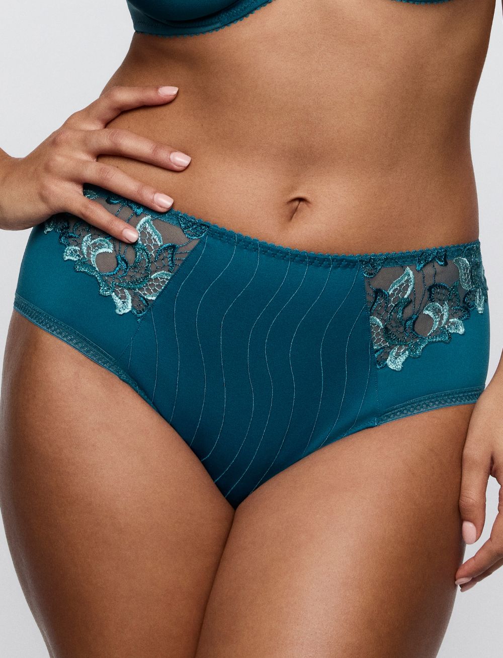 Primadonna Deauville Full Briefs Peacock