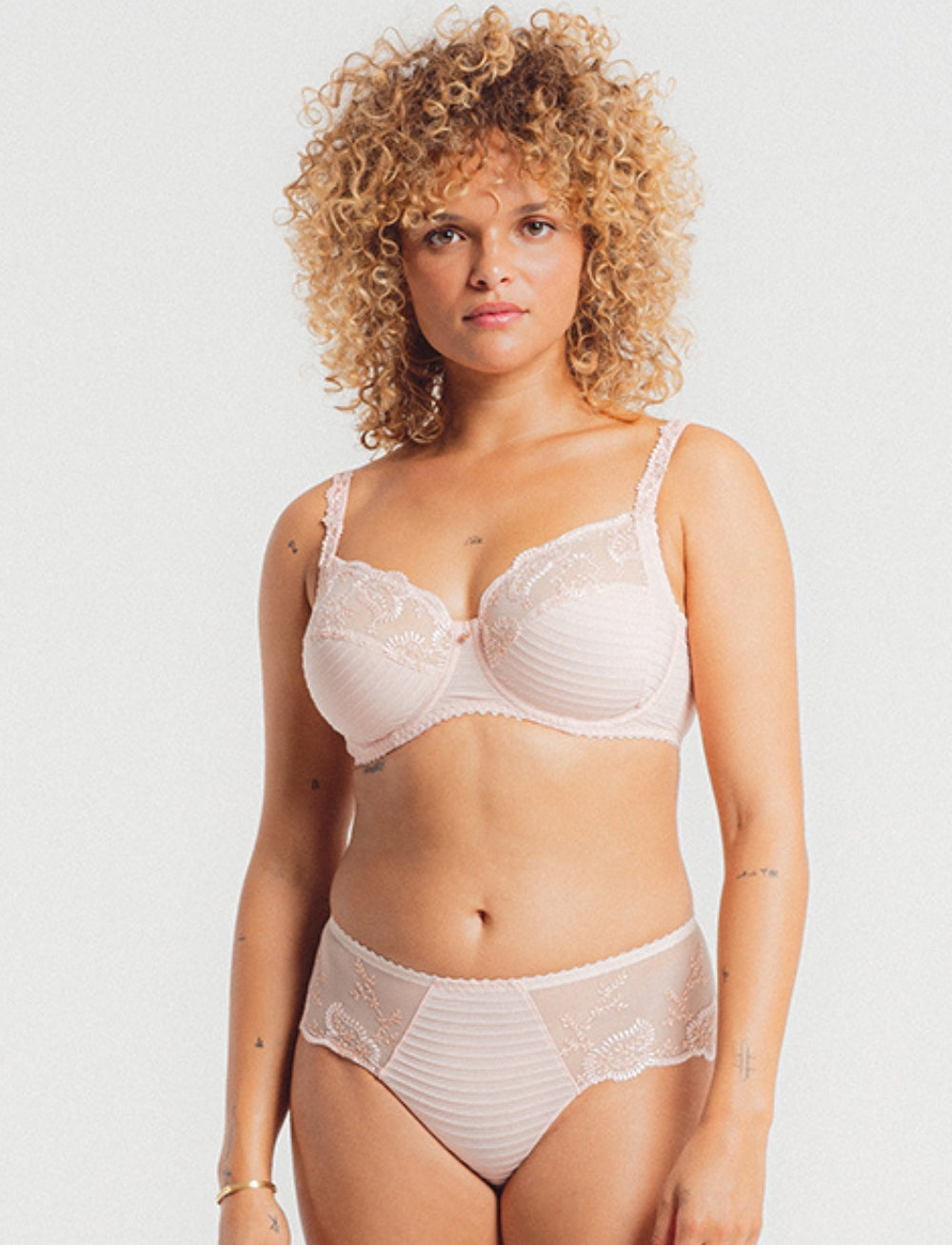 Louisa Bracq Elise Full Cup Bra Nude Rose