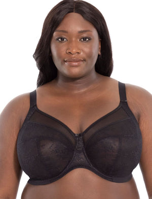 Goddess Lingerie - Non-Moulded Goddess Verity UW Bra Black