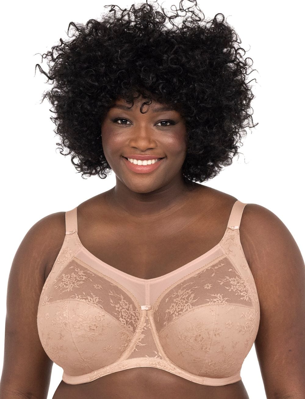 Goddess Lingerie - Non-Moulded Goddess Verity UW Full Cup Bra Fawn