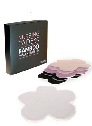 Hotmilk Accessories Hotmilk Bamboo Reusable Nursing Pads Multi - 8 Pads