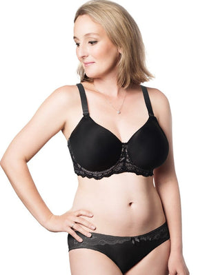 Hotmilk Maternity - Bra - Underwired Hotmilk Obsession Full Cup Nursing Bra Jet Black
