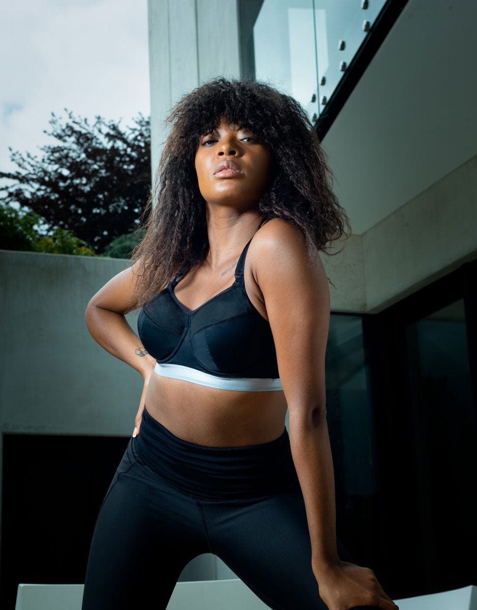 Hotmilk Maternity - Bra - Underwired Hotmilk Reactivate Sports Nursing Bra Black