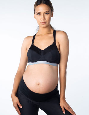 Hotmilk Maternity - Bra - Underwired Hotmilk Reactivate Sports Nursing Bra Black