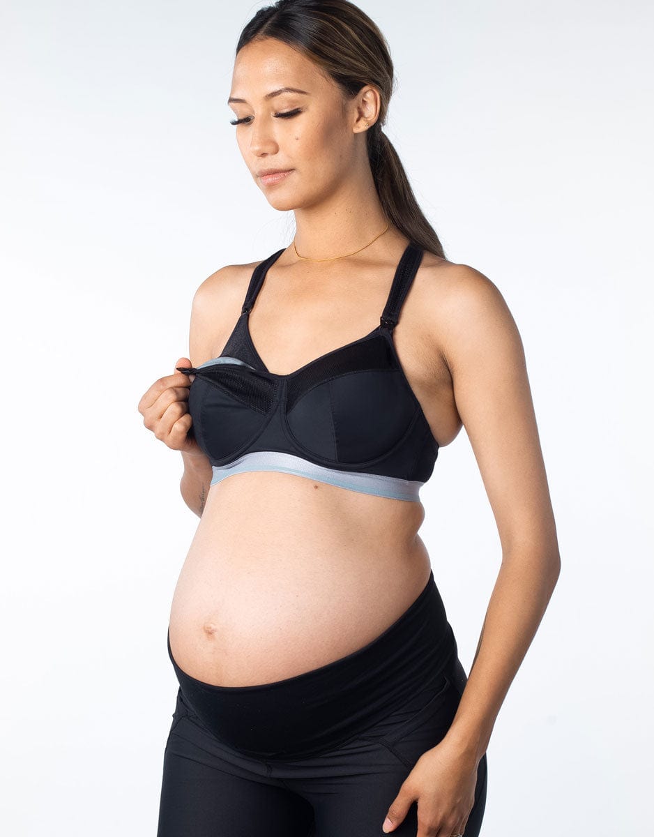 Hotmilk Maternity - Bra - Underwired Hotmilk Reactivate Sports Nursing Bra Black